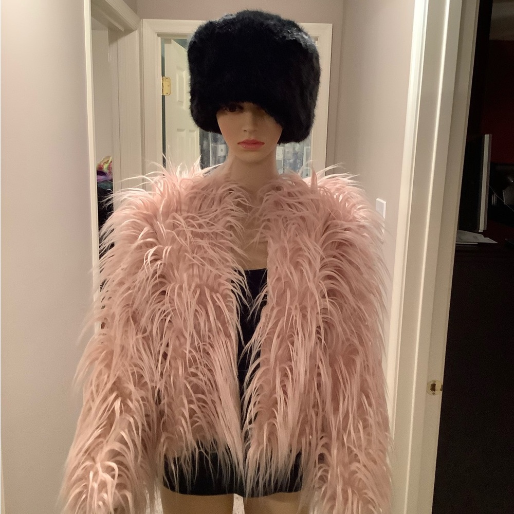 Chic Pink Teddy Jacket